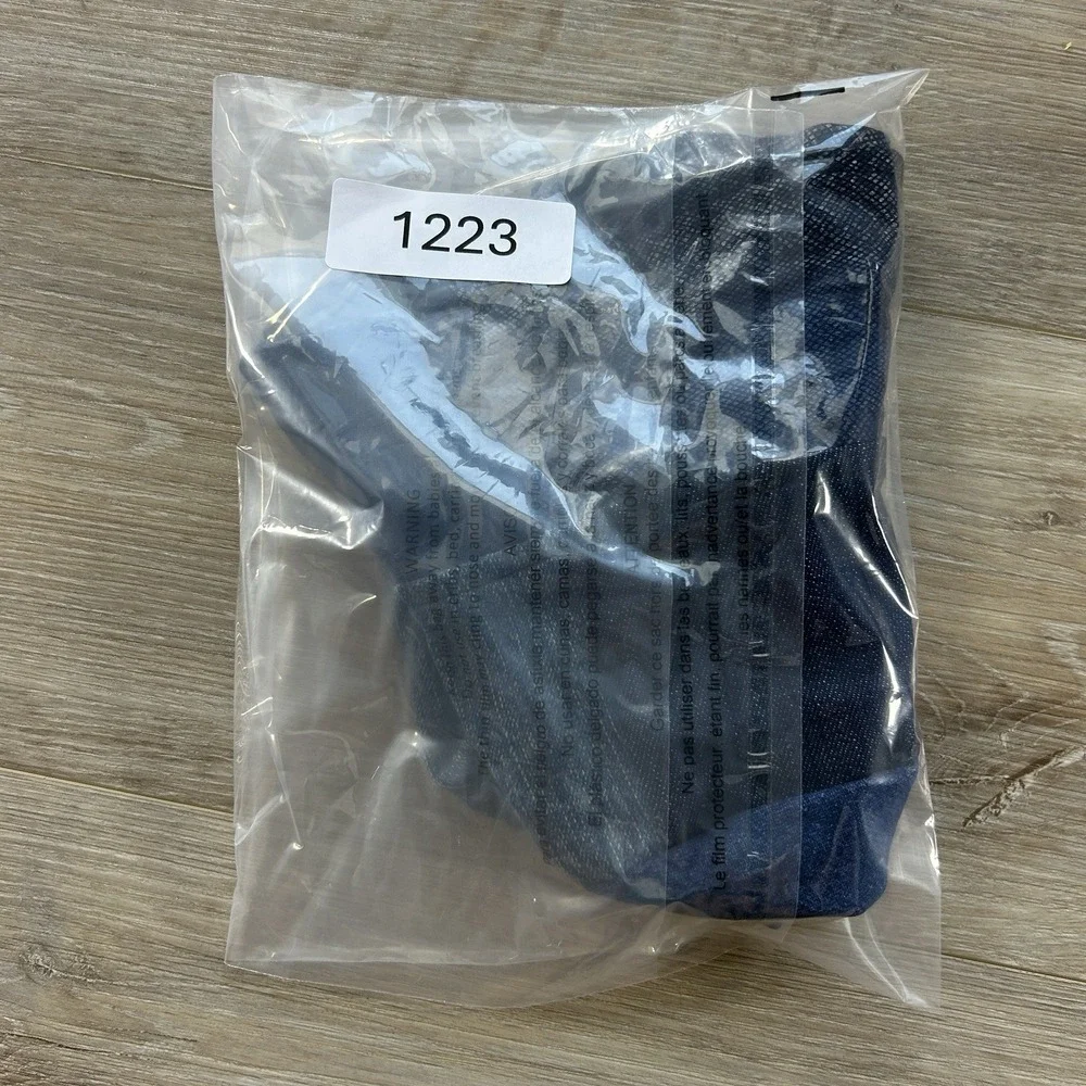 Re Worked/Re Paved Polo Ralph Lauren Bear Denim Patchwork Bucket Hat Size M/L
